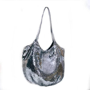 Sequin Handbags One-shoulder Diagonal Cloth Bags Large Capacity Women's Bags