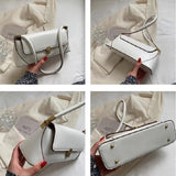 French Vintage Armpit Shoulder Bag Women Classic