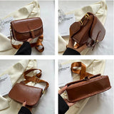 High Patchwork Shoulder Messenger Bag Handbag for Women