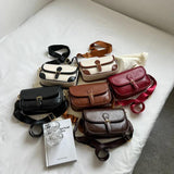 High Patchwork Shoulder Messenger Bag Handbag for Women