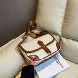 High Patchwork Shoulder Messenger Bag Handbag for Women