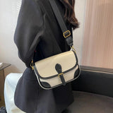 High Patchwork Shoulder Messenger Bag Handbag for Women