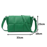 Winter Crossbody Bag Quilted Shoulder Bag