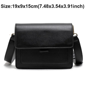 Vintage Crossbody Bag for Woman - PU Leather Bags