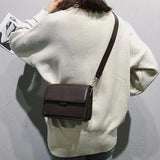 Vintage Crossbody Bag for Woman - PU Leather Bags