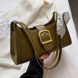 CGCBAG Vintage Women Shoulder Bag Handbags High PU Leather Female Tote Bag