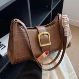 CGCBAG Vintage Women Shoulder Bag Handbags High PU Leather Female Tote Bag