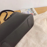 Large-capacity Tote Bag Soft PU Leather Handbag