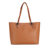 Large-capacity Tote Bag Soft PU Leather Handbag