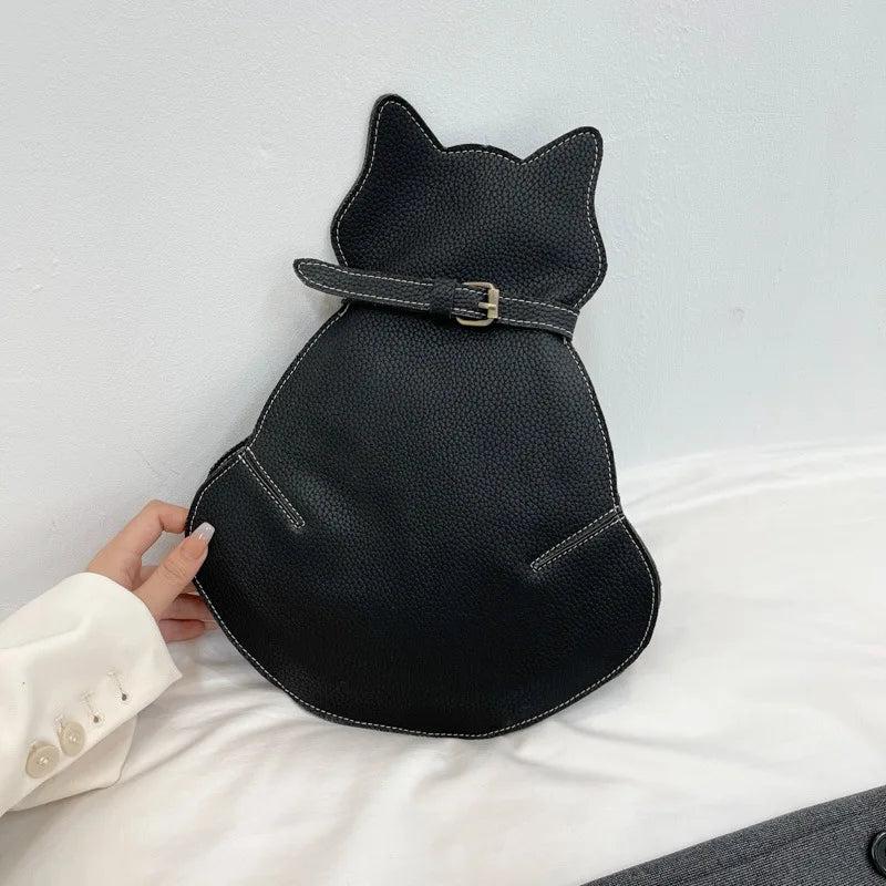 Cat Bag Handbag For Women Personality Irregular Crossbody Chest Bag