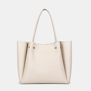 Large Capacity PU Leather Women's Tote Bag
