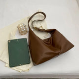 Leather Women's Shoulder Bag Big Bag Casual Daily Shopping Bag