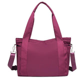 Waterproof Nylon Women's Shoulder Bag Large Capacity Crossbody Bag