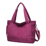 Waterproof Nylon Women's Shoulder Bag Large Capacity Crossbody Bag