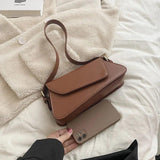 Women's Leather Shoulder Bag Crossbody Winter Purse