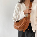 Soft Leather Crossbody Bag for Women Vintage Handbag