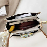 Square Ladies Shoulder Bag Summer Flap Messenger Bag