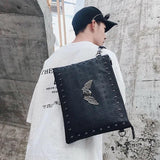 Punk Skull Rivet Clutch Bag Ghost Party Bag Women Shoulder Bag