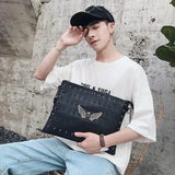 Punk Skull Rivet Clutch Bag Ghost Party Bag Women Shoulder Bag