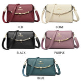 Women's Soft Leather Shoulder Bag Crossbody Messenger Purse