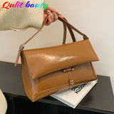 Spring Women Crossbody Bag Top PU Leather Flip Shoulder Bag