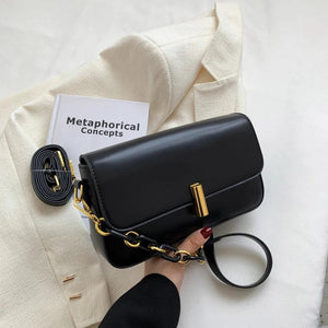 Summer PU Leather Crossbody Sling Bag Women's Handbag Underarm Shoulder Side Bag
