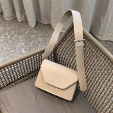 Women Pu Leather Shoulder Bags Flap Girls Messenger Crossbody Purse