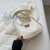 Vintage Shoulder Crossbody Bags for Women PU Leather Ladies Bags Clutch Brown