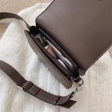 Retro Ladies Crossbody Bag Handbags High Leather Shoulder Bags for Women