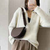 Retro Ladies Crossbody Bag Handbags High Leather Shoulder Bags for Women