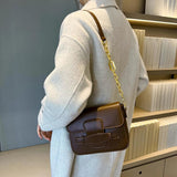 Small Chain Crossbody Bag for Women Flap Handbag