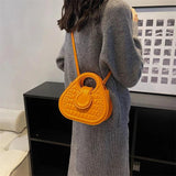 Crocodile Pattern Shoulder Bag for Women Handbag Purse Totes