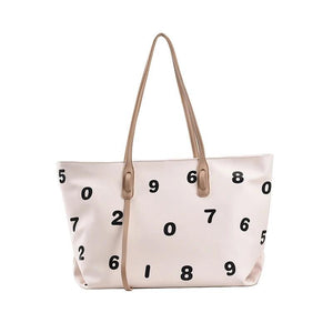 Casual Tote Bags for Women Leather Large-capacity Handbag Female Shoulder Bags