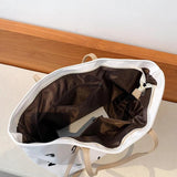 Casual Tote Bags for Women Leather Large-capacity Handbag Female Shoulder Bags