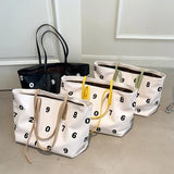 Casual Tote Bags for Women Leather Large-capacity Handbag Female Shoulder Bags