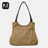 Small Canvas Shoulder Bags Environmental Protection Tote Shopping Bag