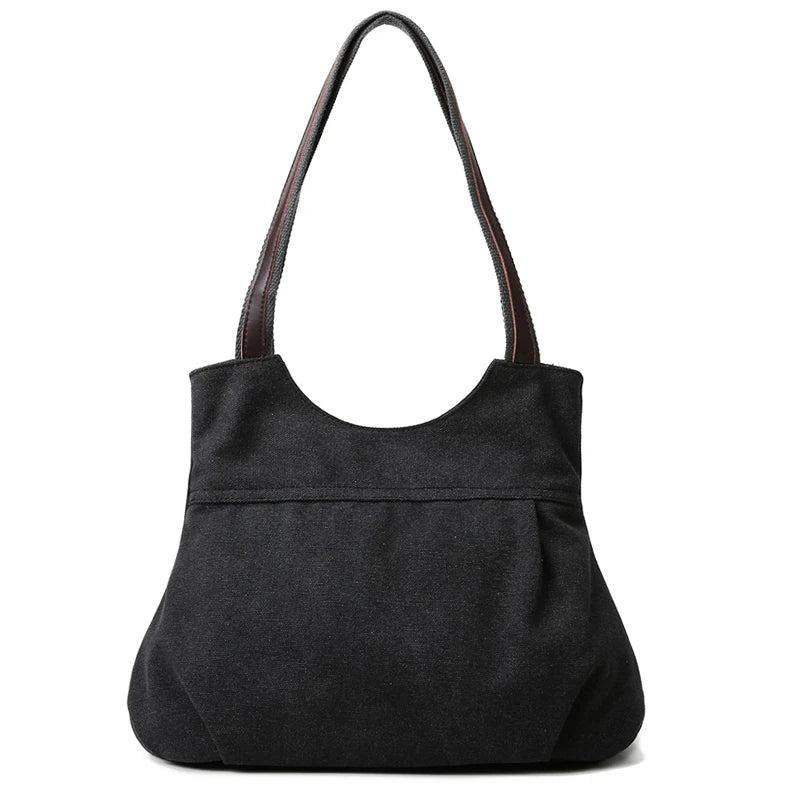 Small Canvas Shoulder Bags Environmental Protection Tote Shopping Bag