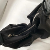 Large Capacity Women's Shoulder Bag with Nylon Zipper
