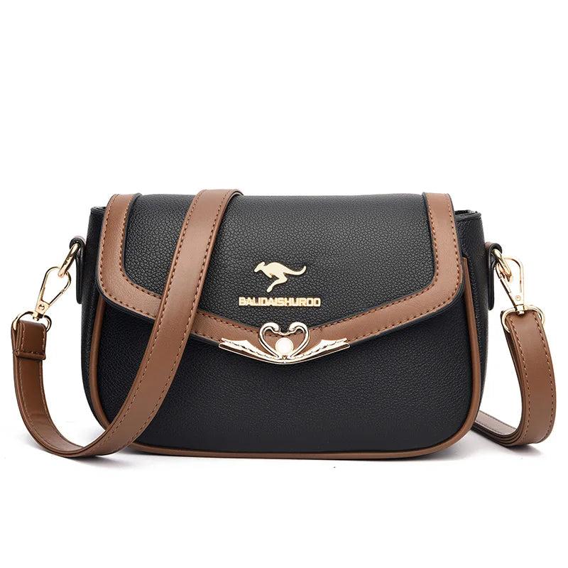 Casual Shoulder Bag Women's High PU Leather Crossbody Wallet