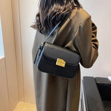 Small Square Bag Retro Armpit Handbag Crossbody Totes
