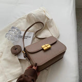 Small Square Bag Retro Armpit Handbag Crossbody Totes