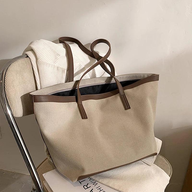 Canvas Handbags Women Bags Women Shoulder Bag Vintage Hand Bags