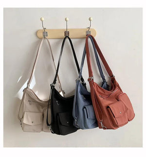 Casual Nylon Women Shoulder Bag Large Capacity Messenger Crossbody Bag