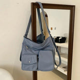 Casual Nylon Women Shoulder Bag Large Capacity Messenger Crossbody Bag