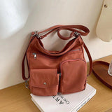 Casual Nylon Women Shoulder Bag Large Capacity Messenger Crossbody Bag