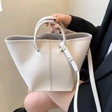 Vintage Women Top-handle Bag Crossbody Bags Large Tote Female Leather