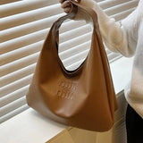 Women's Solid Shoulder Bags Large Shopper Tote Bag