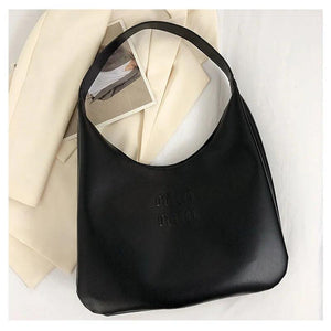 Women's Solid Shoulder Bags Large Shopper Tote Bag