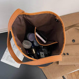 Large Capacity Women Canvas Handbags Denim Shoulder Bags Solid Casual Tote Bag