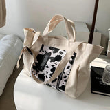 Canvas Handbags Women Bags Lady Travel Shoulder Bags Large Capacity Tote Bag